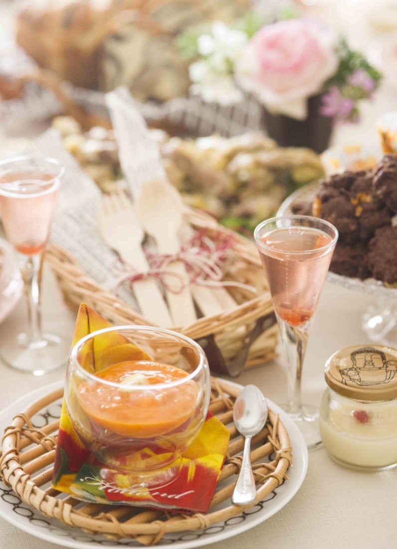 盛り付けからテーブルコーディネートまで学べるレッスン